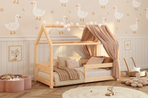 Łóżka domki dla dzieci – Kreatywne rozwiązania do pokoju